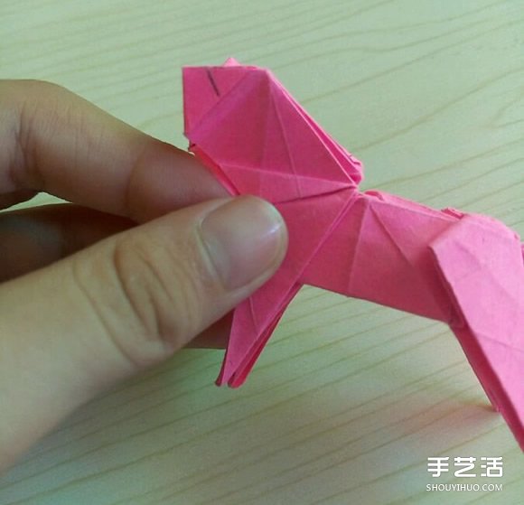 小松英夫的馬折紙圖解 超詳細(xì)立體馬的折法教程 -  rpnrmr.com