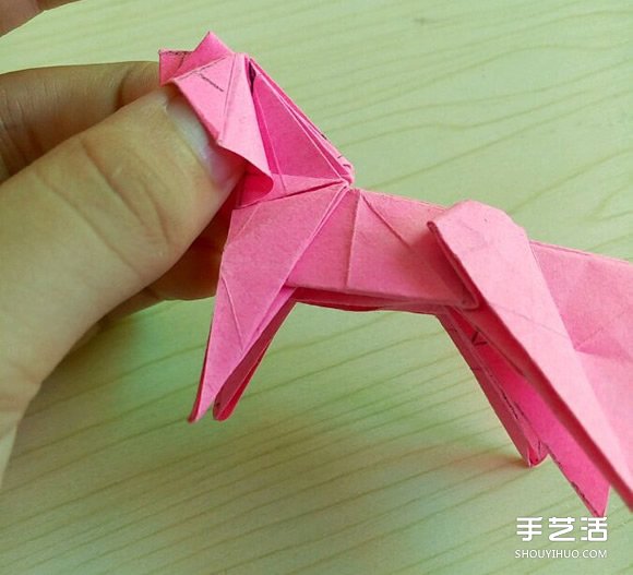小松英夫的馬折紙圖解 超詳細(xì)立體馬的折法教程 -  rpnrmr.com
