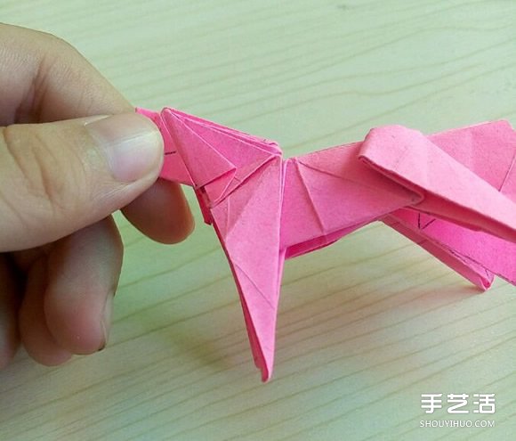小松英夫的馬折紙圖解 超詳細(xì)立體馬的折法教程 -  rpnrmr.com