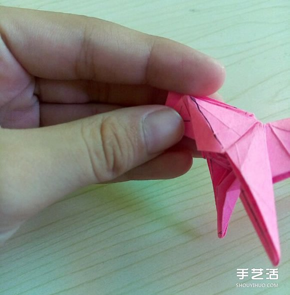 小松英夫的馬折紙圖解 超詳細(xì)立體馬的折法教程 -  rpnrmr.com