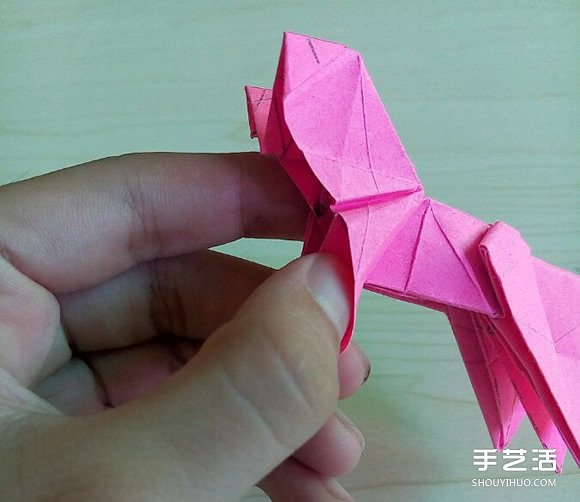 小松英夫的馬折紙圖解 超詳細(xì)立體馬的折法教程 -  rpnrmr.com