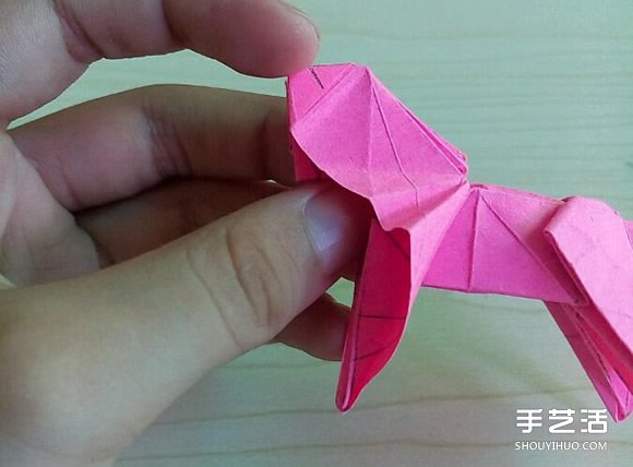 小松英夫的馬折紙圖解 超詳細(xì)立體馬的折法教程 -  rpnrmr.com
