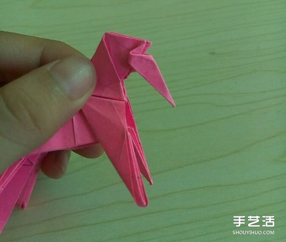 小松英夫的馬折紙圖解 超詳細(xì)立體馬的折法教程 -  rpnrmr.com
