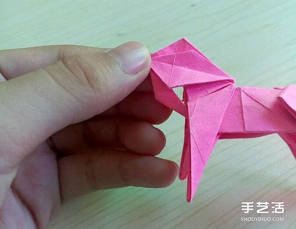 小松英夫的馬折紙圖解 超詳細(xì)立體馬的折法教程 -  rpnrmr.com
