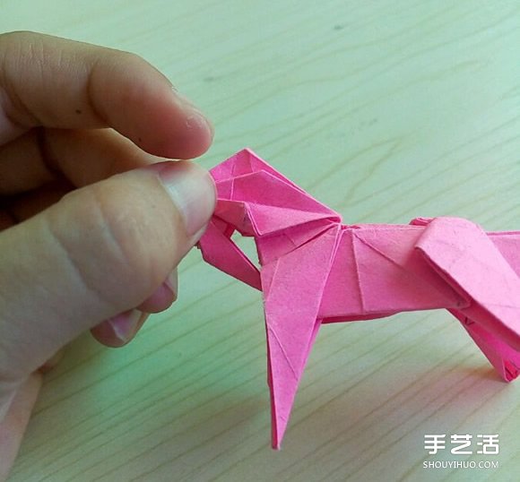 小松英夫的馬折紙圖解 超詳細(xì)立體馬的折法教程 -  rpnrmr.com