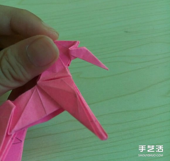 小松英夫的馬折紙圖解 超詳細(xì)立體馬的折法教程 -  rpnrmr.com