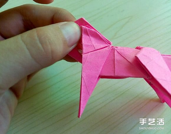 小松英夫的馬折紙圖解 超詳細(xì)立體馬的折法教程 -  rpnrmr.com