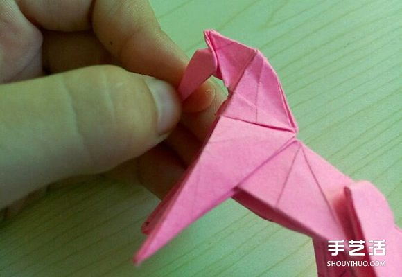 小松英夫的馬折紙圖解 超詳細(xì)立體馬的折法教程 -  rpnrmr.com