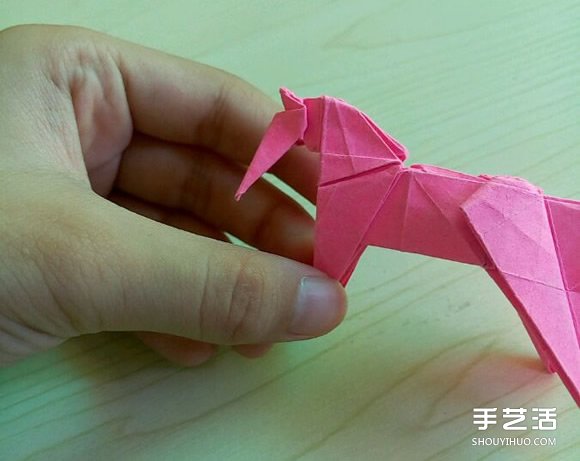 小松英夫的馬折紙圖解 超詳細(xì)立體馬的折法教程 -  rpnrmr.com