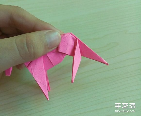 小松英夫的馬折紙圖解 超詳細(xì)立體馬的折法教程 -  rpnrmr.com