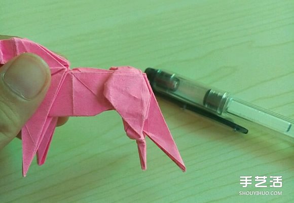 小松英夫的馬折紙圖解 超詳細(xì)立體馬的折法教程 -  rpnrmr.com