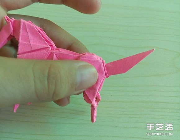 小松英夫的馬折紙圖解 超詳細(xì)立體馬的折法教程 -  rpnrmr.com