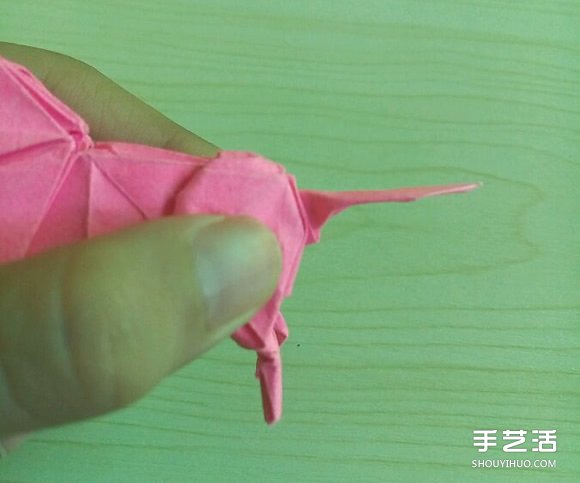 小松英夫的馬折紙圖解 超詳細(xì)立體馬的折法教程 -  rpnrmr.com