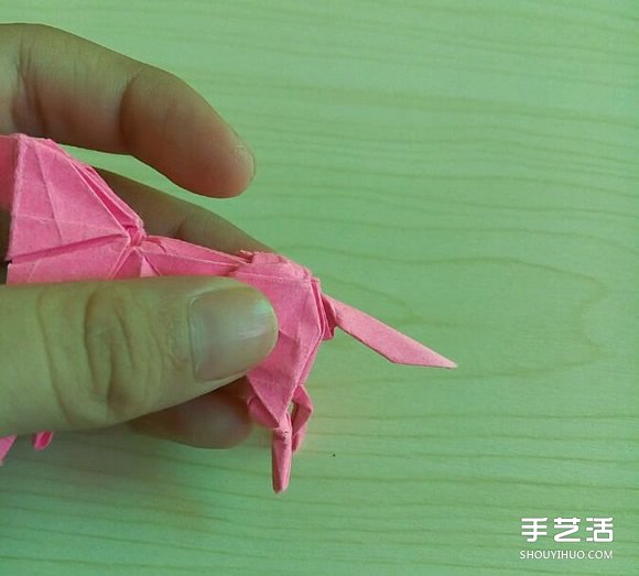 小松英夫的馬折紙圖解 超詳細(xì)立體馬的折法教程 -  rpnrmr.com