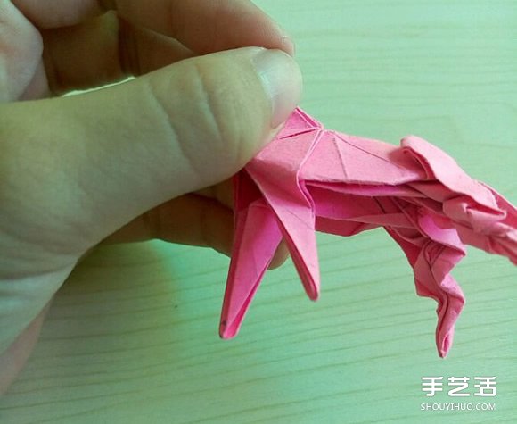小松英夫的馬折紙圖解 超詳細(xì)立體馬的折法教程 -  rpnrmr.com