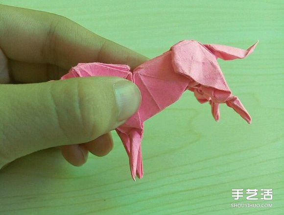 小松英夫的馬折紙圖解 超詳細(xì)立體馬的折法教程 -  rpnrmr.com