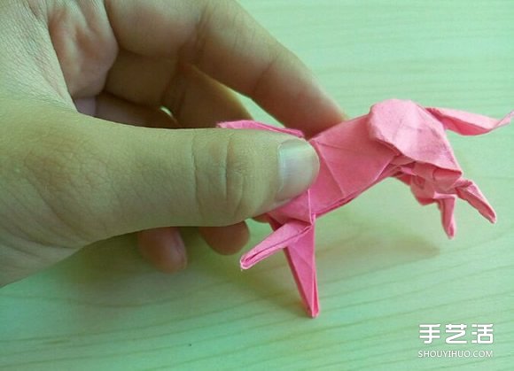 小松英夫的馬折紙圖解 超詳細(xì)立體馬的折法教程 -  rpnrmr.com