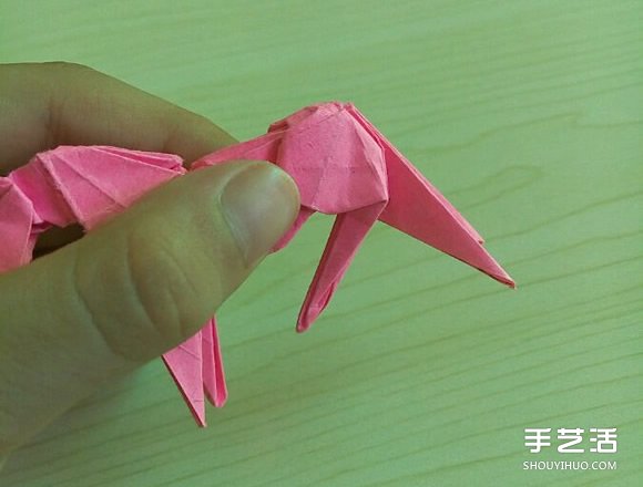 小松英夫的馬折紙圖解 超詳細(xì)立體馬的折法教程 -  rpnrmr.com