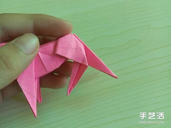 小松英夫的馬折紙圖解 超詳細(xì)立體馬的折法教程 -  rpnrmr.com