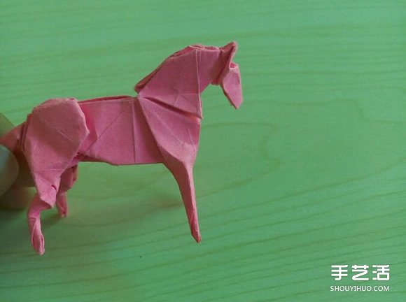 小松英夫的馬折紙圖解 超詳細(xì)立體馬的折法教程 -  rpnrmr.com