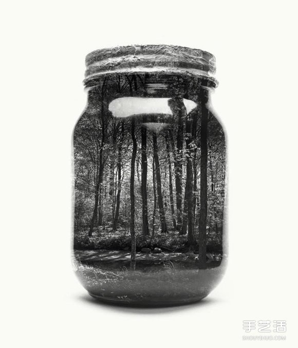 利用重復(fù)曝光 將懷念的家鄉(xiāng)景色收進(jìn)玻璃瓶中 -  rpnrmr.com