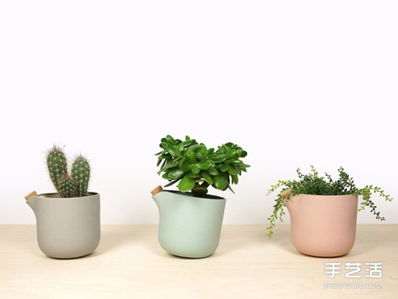 歪腰，我缺水了！自平衡花盆讓澆水有跡可循 -  rpnrmr.com