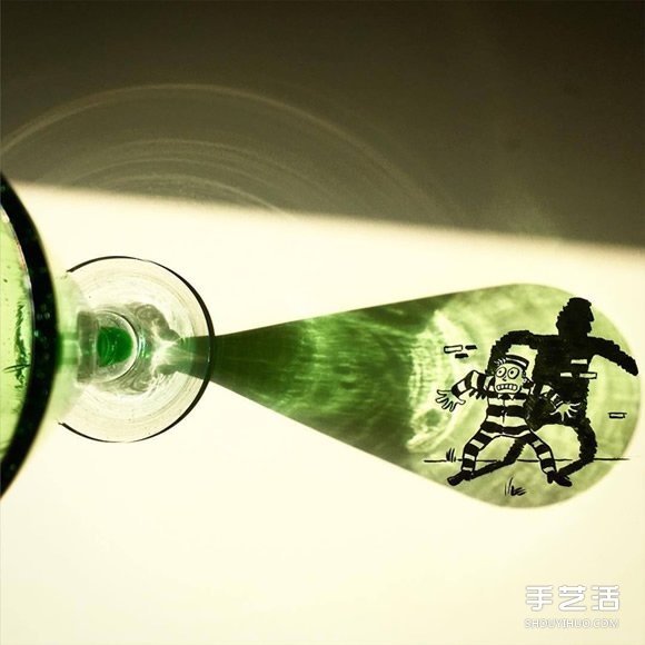 光線真的很重要！活在陰影里的創(chuàng)意涂鴉DIY -  rpnrmr.com