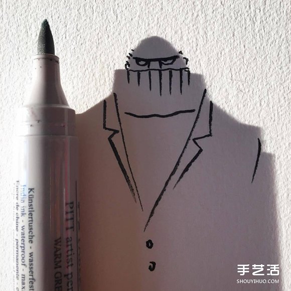 光線真的很重要！活在陰影里的創(chuàng)意涂鴉DIY -  rpnrmr.com
