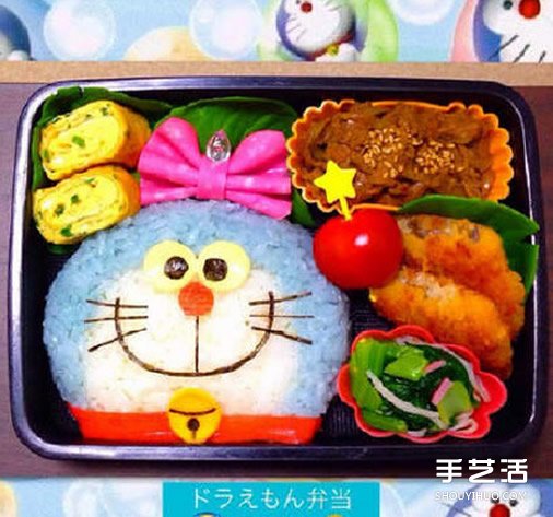 日本愛心卡通便當(dāng)圖片 卡通人物圖案便當(dāng)作品 -  rpnrmr.com