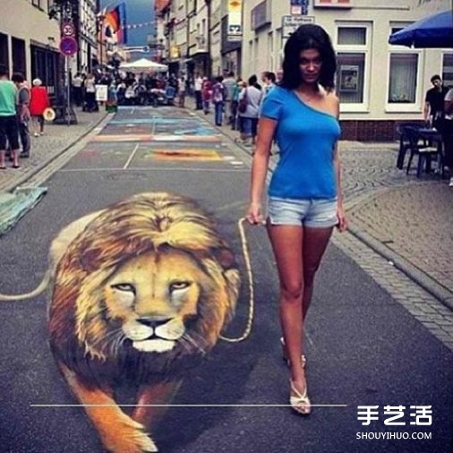 街頭3D立體畫作品欣賞 3D立體街頭涂鴉圖片 -  rpnrmr.com