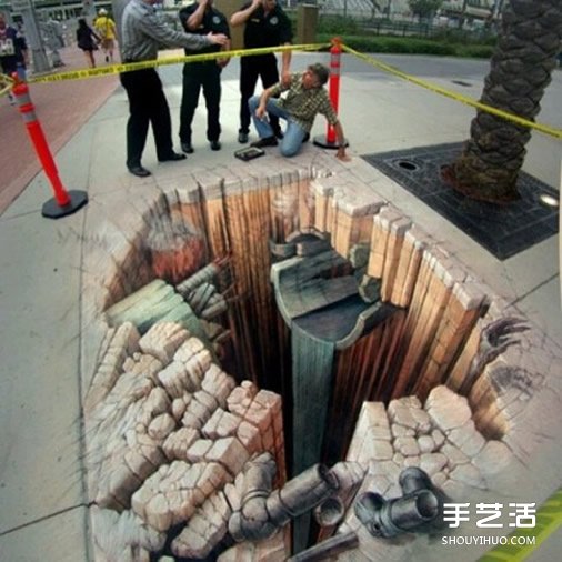 街頭3D立體畫作品欣賞 3D立體街頭涂鴉圖片 -  rpnrmr.com
