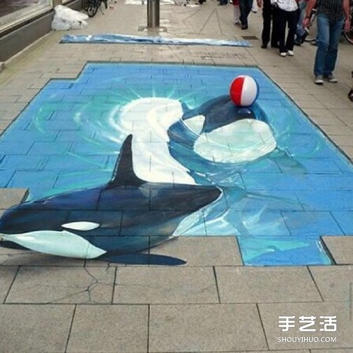 街頭3D立體畫作品欣賞 3D立體街頭涂鴉圖片 -  rpnrmr.com