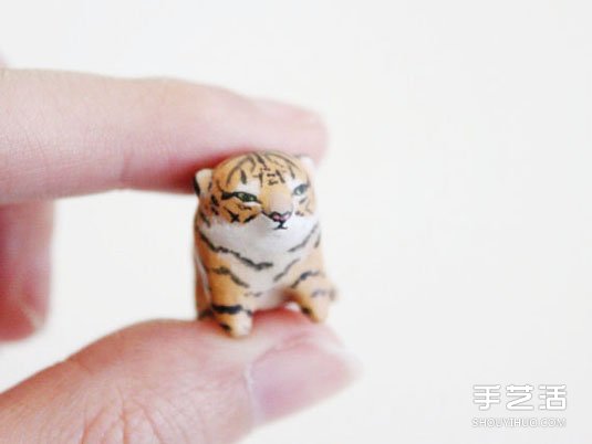 動物造型迷你粘土玩偶 超小可愛粘土玩偶作品 -  rpnrmr.com
