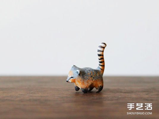 動物造型迷你粘土玩偶 超小可愛粘土玩偶作品 -  rpnrmr.com