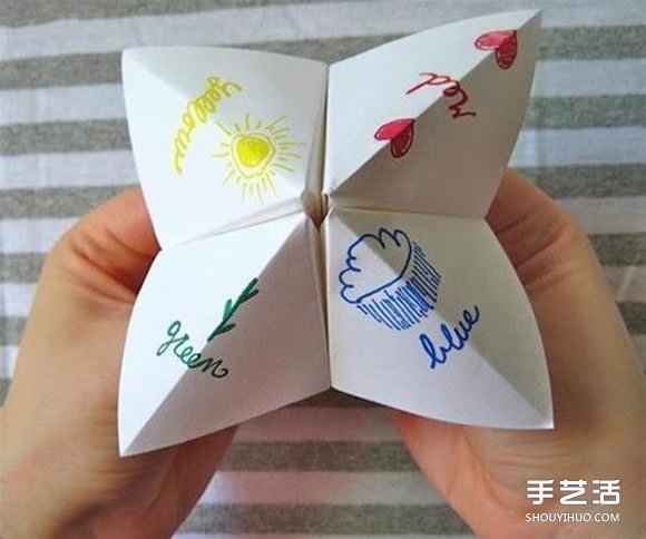 小時(shí)候玩的東南西北怎么折 折東南西北的方法 -  rpnrmr.com