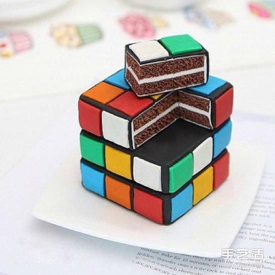 超輕粘土蛋糕圖片 逼真的超輕粘土食物作品 -  rpnrmr.com