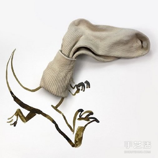 生活小物作為背景道具 畫出趣味十足的創(chuàng)意畫 -  rpnrmr.com