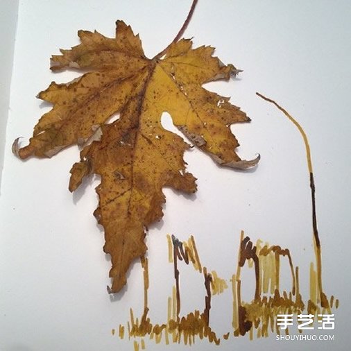 生活小物作為背景道具 畫出趣味十足的創(chuàng)意畫 -  rpnrmr.com