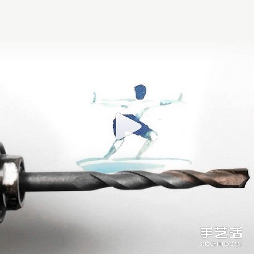 生活小物作為背景道具 畫出趣味十足的創(chuàng)意畫 -  rpnrmr.com