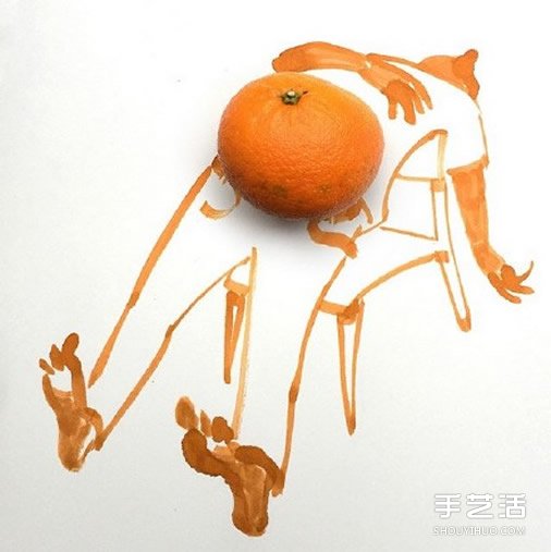 生活小物作為背景道具 畫出趣味十足的創(chuàng)意畫 -  rpnrmr.com
