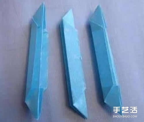 簡單紙花的做法圖解 六花瓣的花折紙教程 -  rpnrmr.com