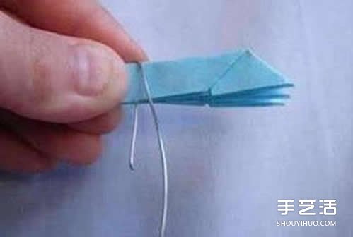 簡單紙花的做法圖解 六花瓣的花折紙教程 -  rpnrmr.com