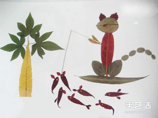 優(yōu)秀樹葉貼畫欣賞 幼兒園樹葉粘貼畫獲獎作品 -  rpnrmr.com