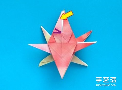 折紙螃蟹的步驟圖解 復雜螃蟹折紙圖解教程 -  rpnrmr.com