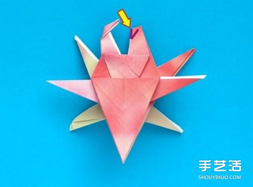 折紙螃蟹的步驟圖解 復雜螃蟹折紙圖解教程 -  rpnrmr.com