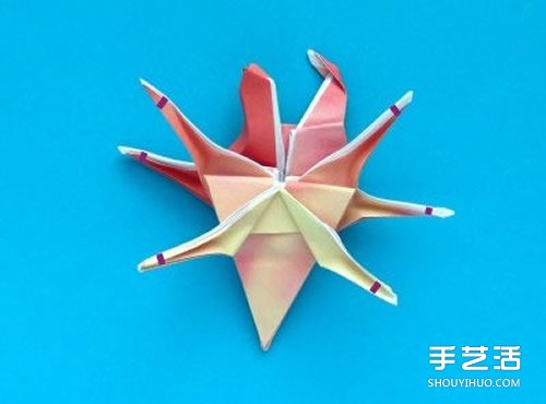 折紙螃蟹的步驟圖解 復雜螃蟹折紙圖解教程 -  rpnrmr.com