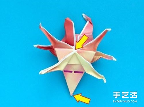折紙螃蟹的步驟圖解 復雜螃蟹折紙圖解教程 -  rpnrmr.com