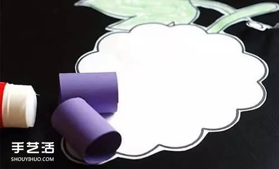 簡單立體葡萄制作方法 幼兒葡萄的做法教程 -  rpnrmr.com