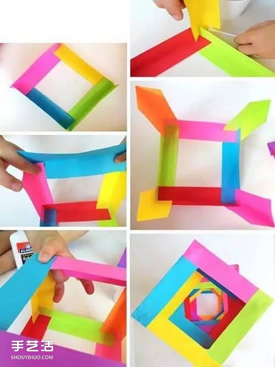 幼兒立體方塊制作方法 漂亮紙立方體DIY圖解 -  rpnrmr.com