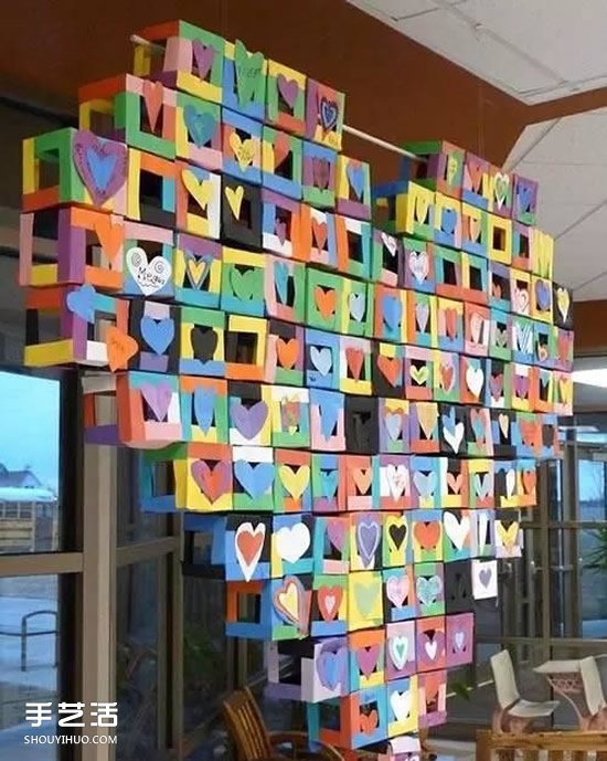 幼兒立體方塊制作方法 漂亮紙立方體DIY圖解 -  rpnrmr.com